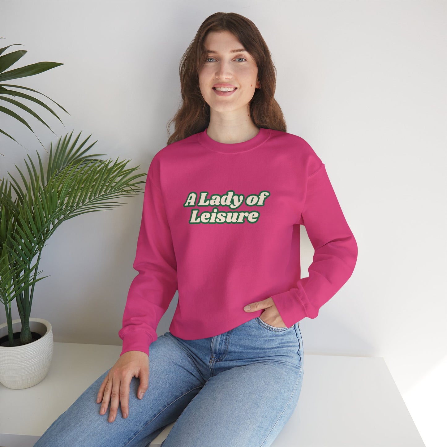 Lady of Leisure Crewneck Sweatshirt