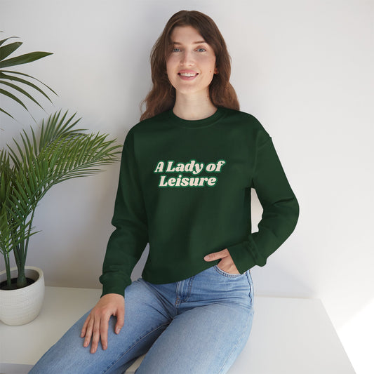 Lady of Leisure Crewneck Sweatshirt