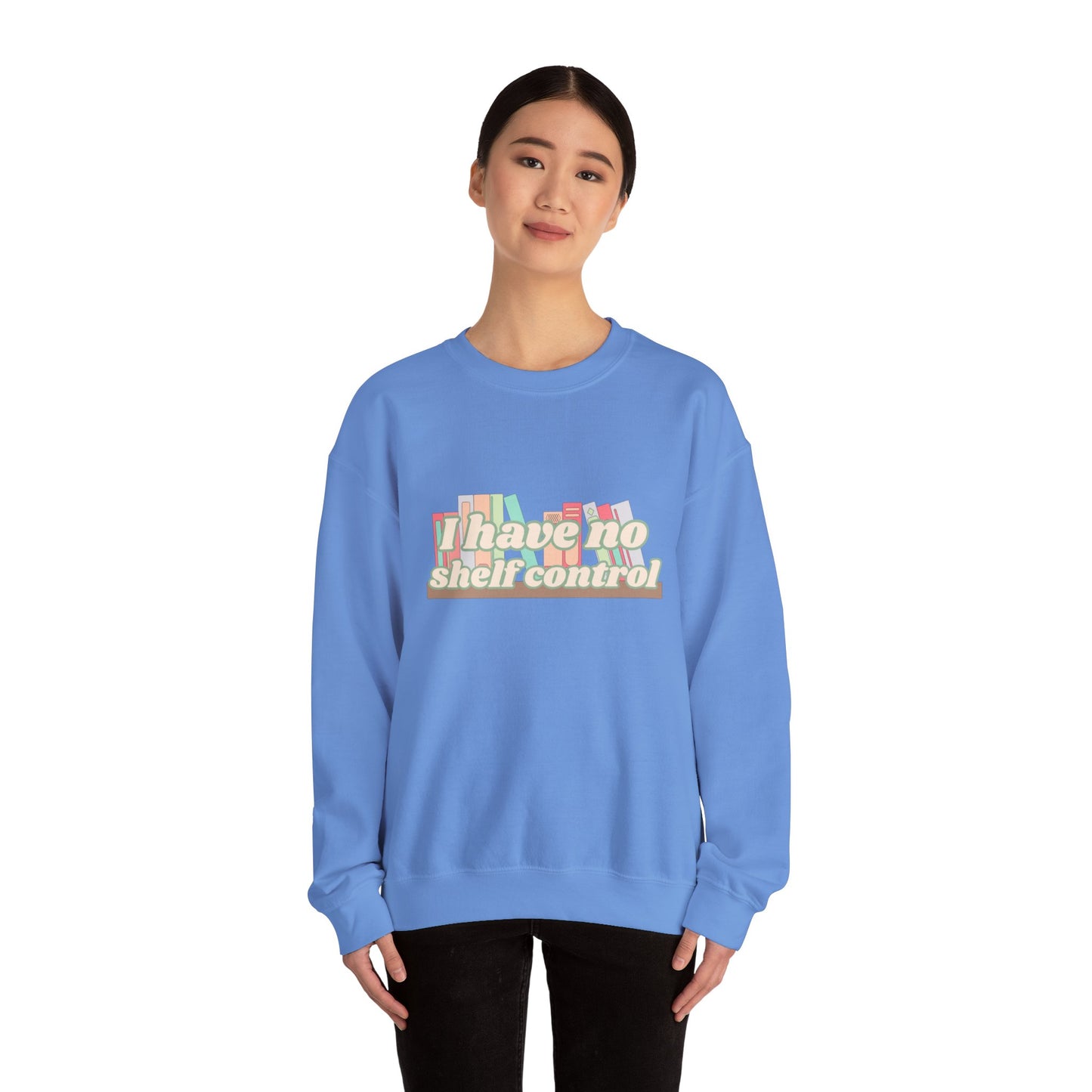 "No Shelf Control" Crewneck Sweatshirt