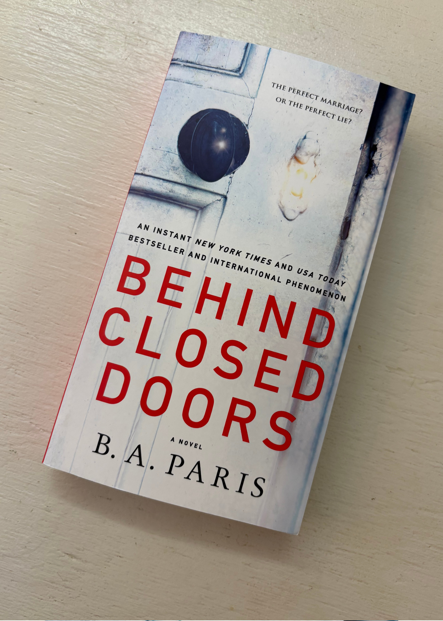 Behind Closed Doors by B.A. Paris