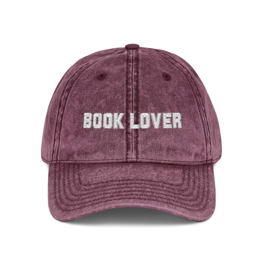Book Lover Vintage Cap