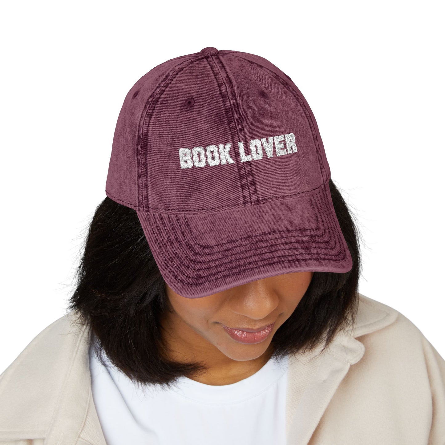 Book Lover Vintage Cap