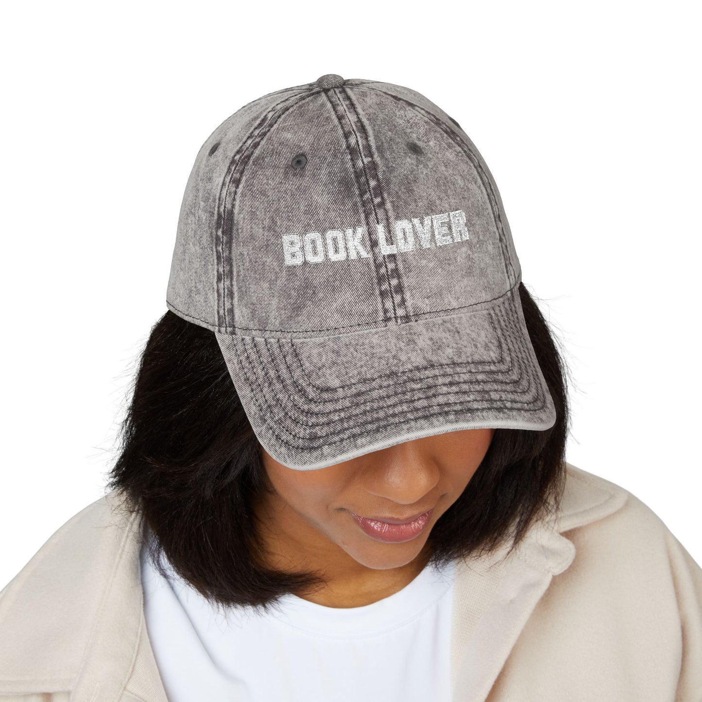 Book Lover Vintage Cap